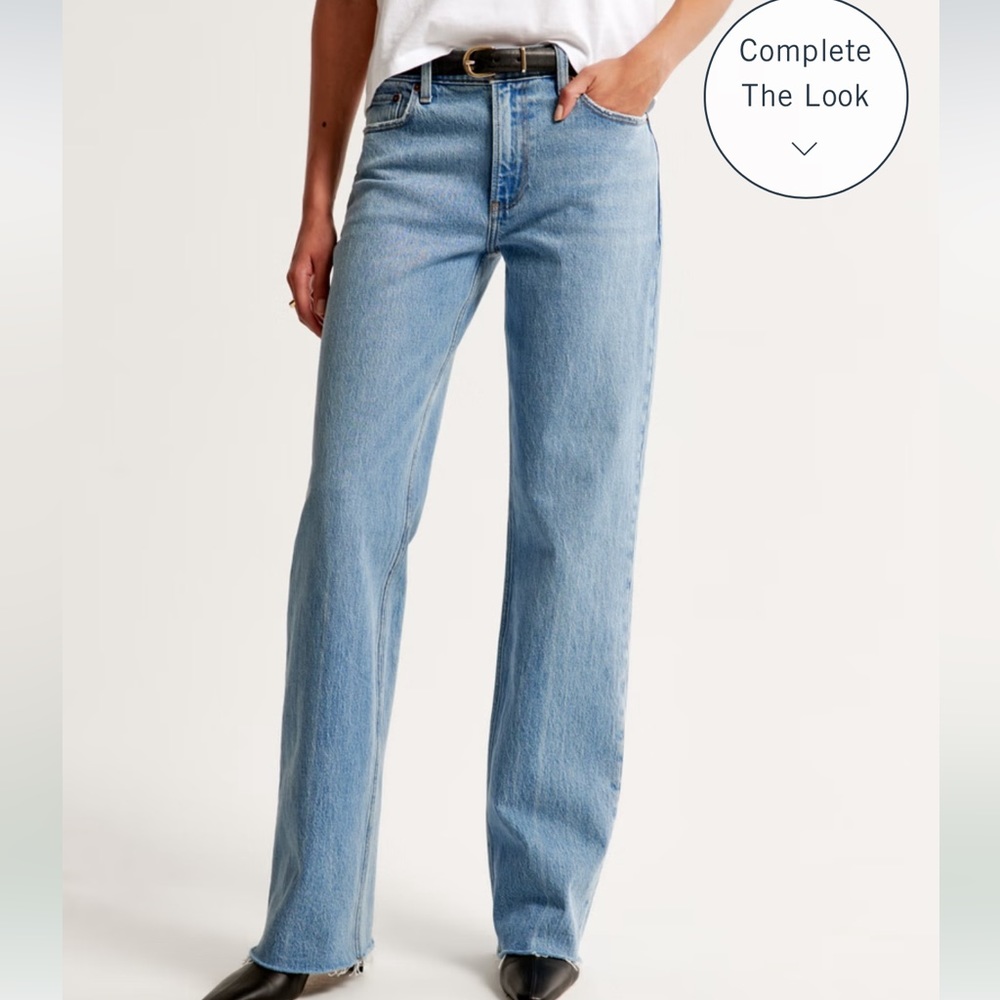 Abercrombie & Fitch Low Rise Baggy Jean